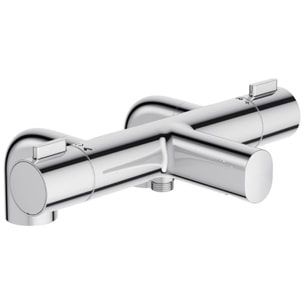 Jacob Delafon Mitigeur bain douche thermostatique sur gorge 2 trous  Cüff chrome