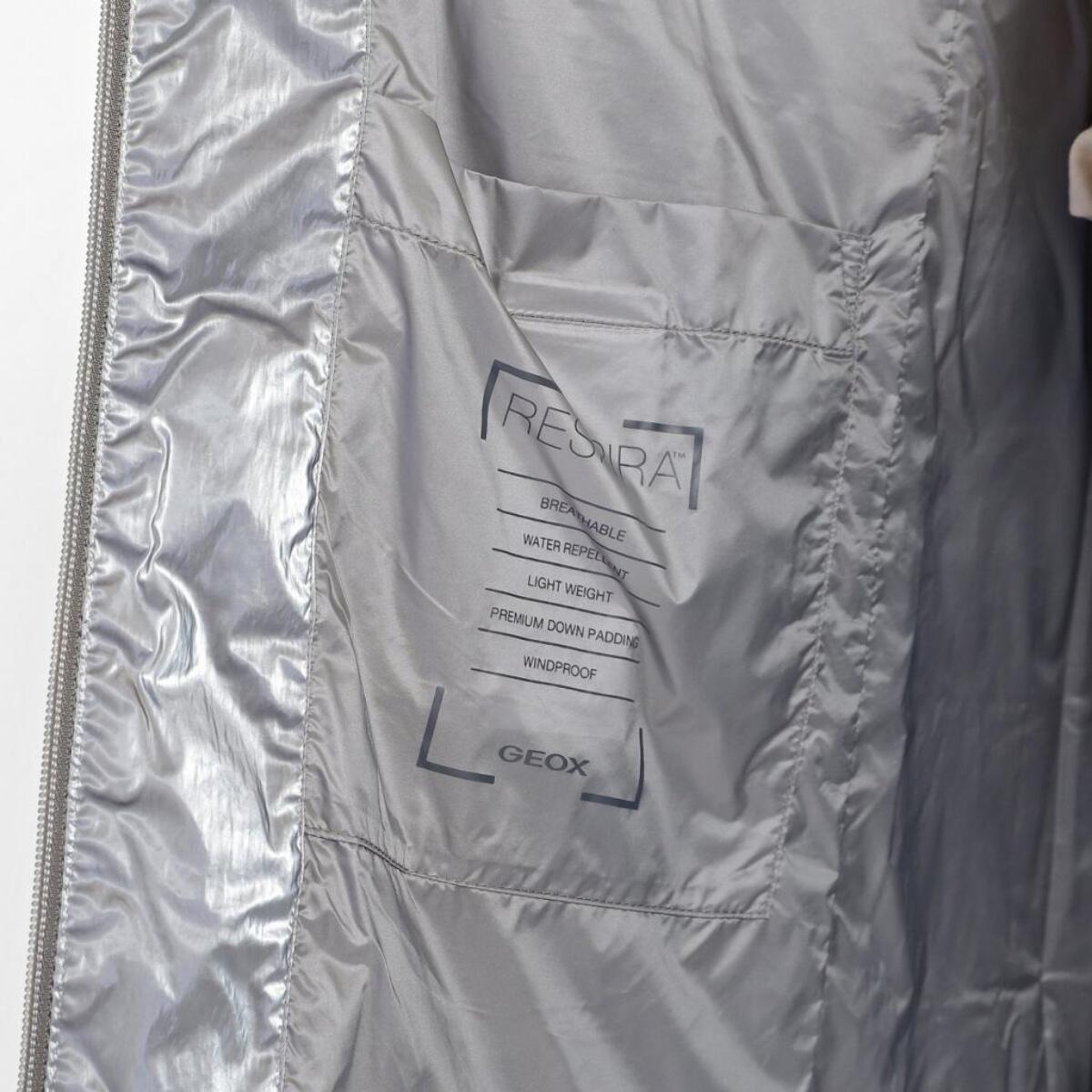 Chaqueta Mujer de la marca GEOX  modelo W MYLUSE GRIS