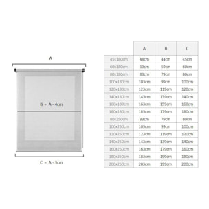 Estor enrollable Rayas Gris