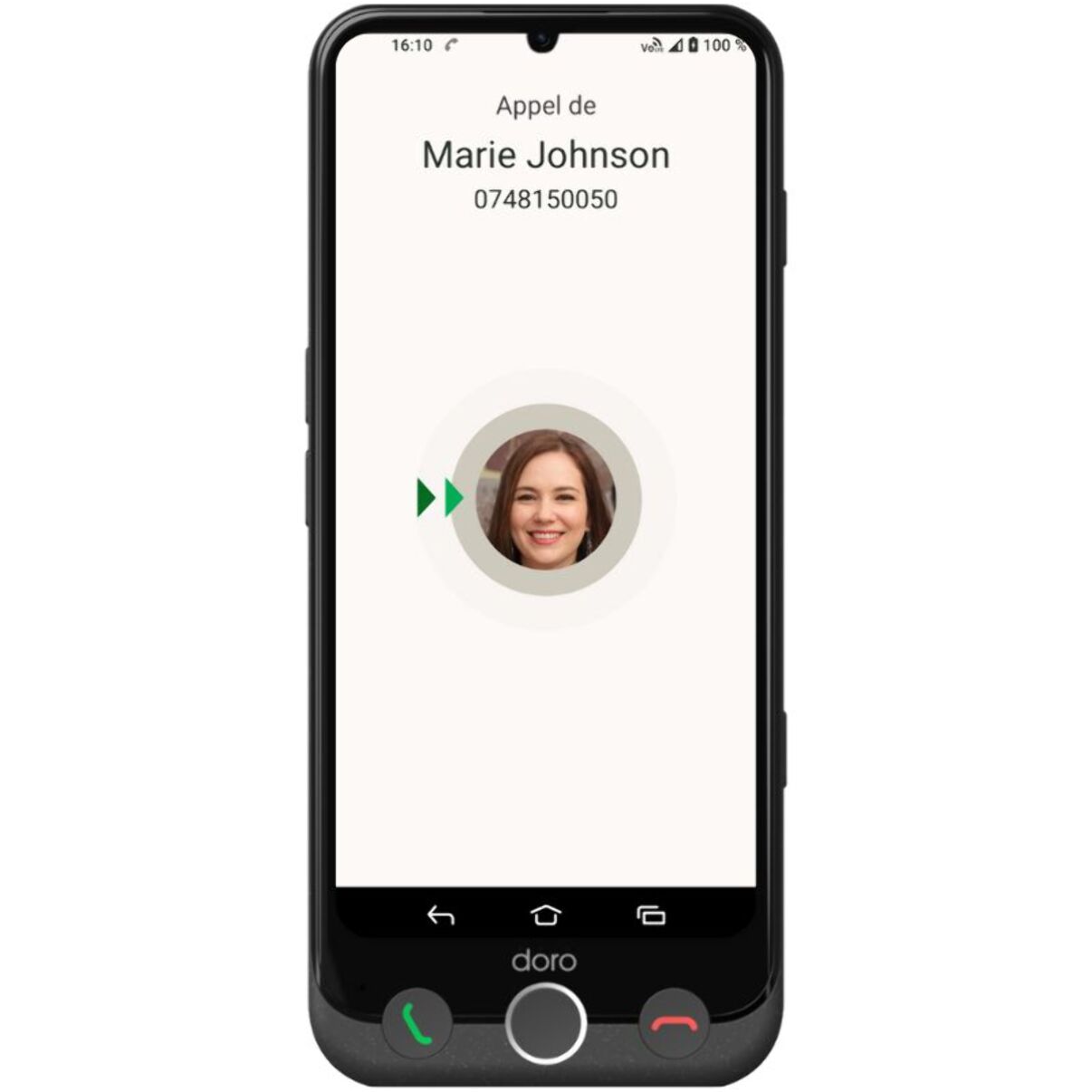 Smartphone DORO Aurora A30 4G+ Etui + Protège écran