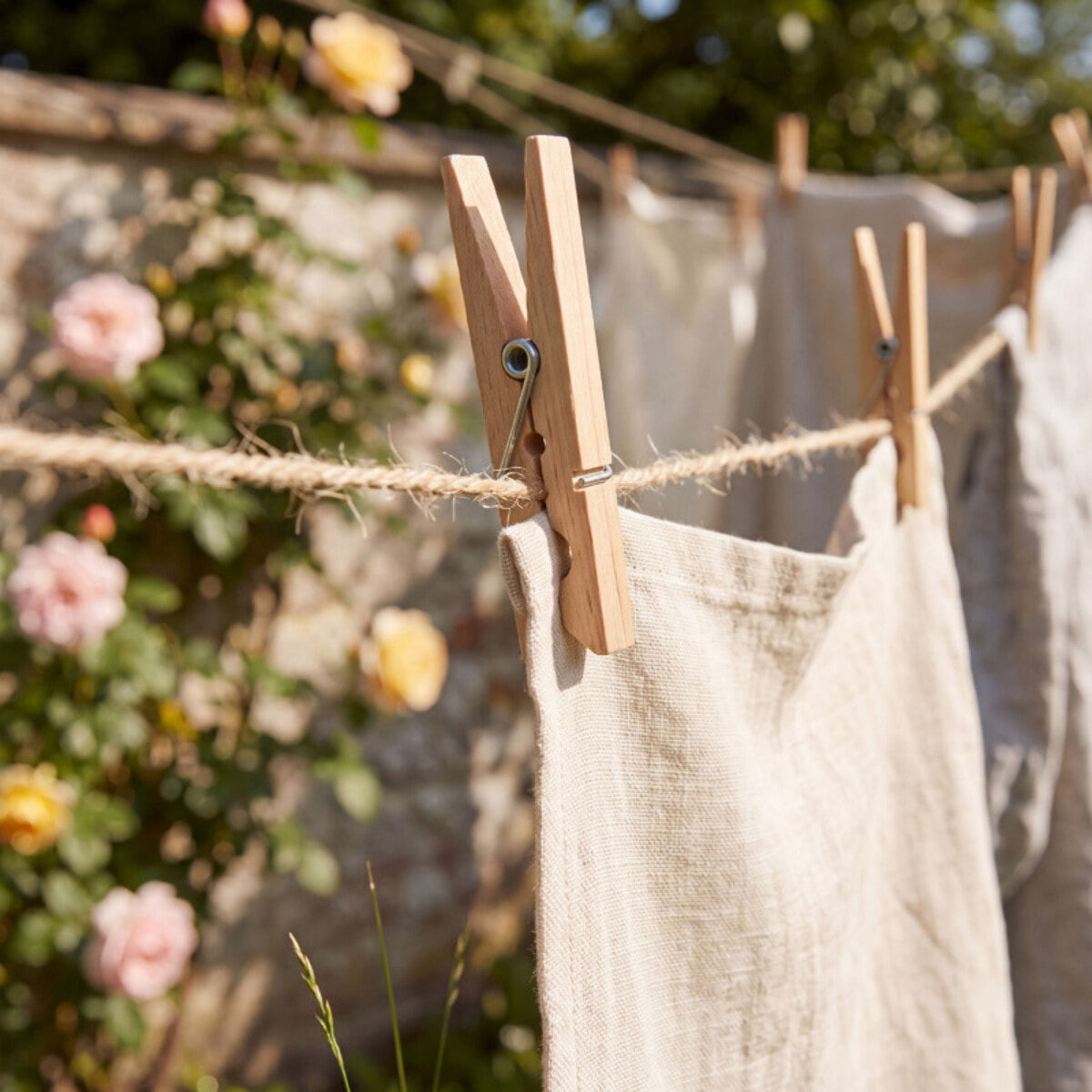 Lot de 36 Pinces à  linge Bois MSV