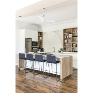 ECO INDUS M Ventilatore a soffitto bianco