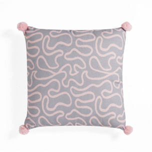 Tomasucci Coussin TANGLE 2 Rose