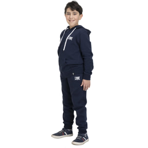 Tuta da bambino con cappuccio e full zip Basic