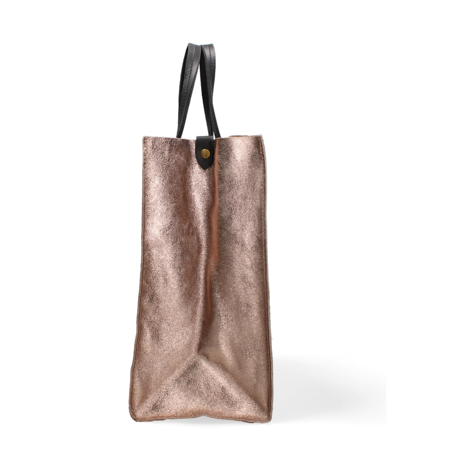 Borsa a mano da donna Made in Italy - Modello Ereva - 100% pelle - 34.5 x 32.0 x 17.0 cm