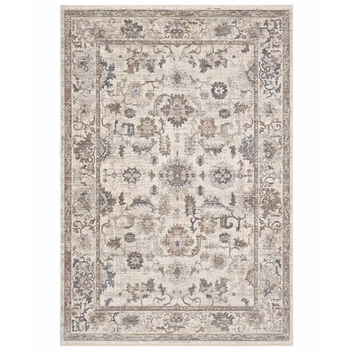 Tappeto orientale colore avorio grigio per salotto soggiorno camera da letto