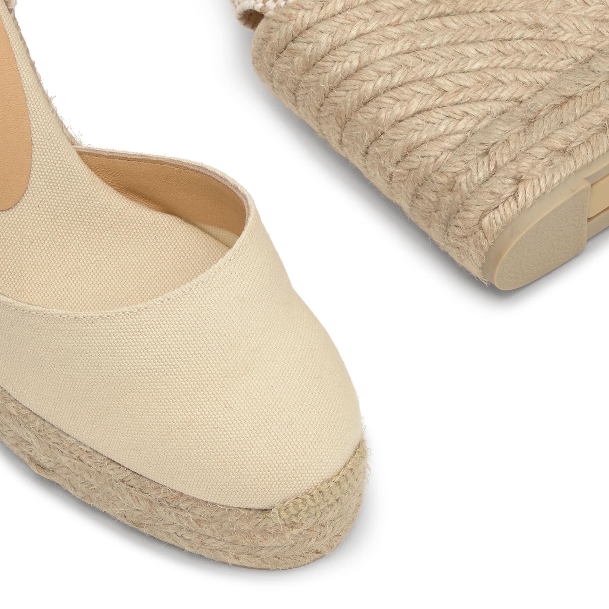 Alpargata Carina cuña de yute 11cm doble plataforma