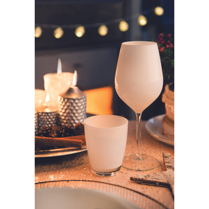 Set de 6 verres à vin Excelsa – Color Wine, Verre Blanc 50 cl