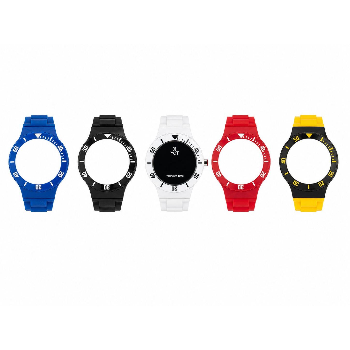 Reloj Yot CP40162-SP01 Unisex Digital Cuarzo con Correa de Caucho