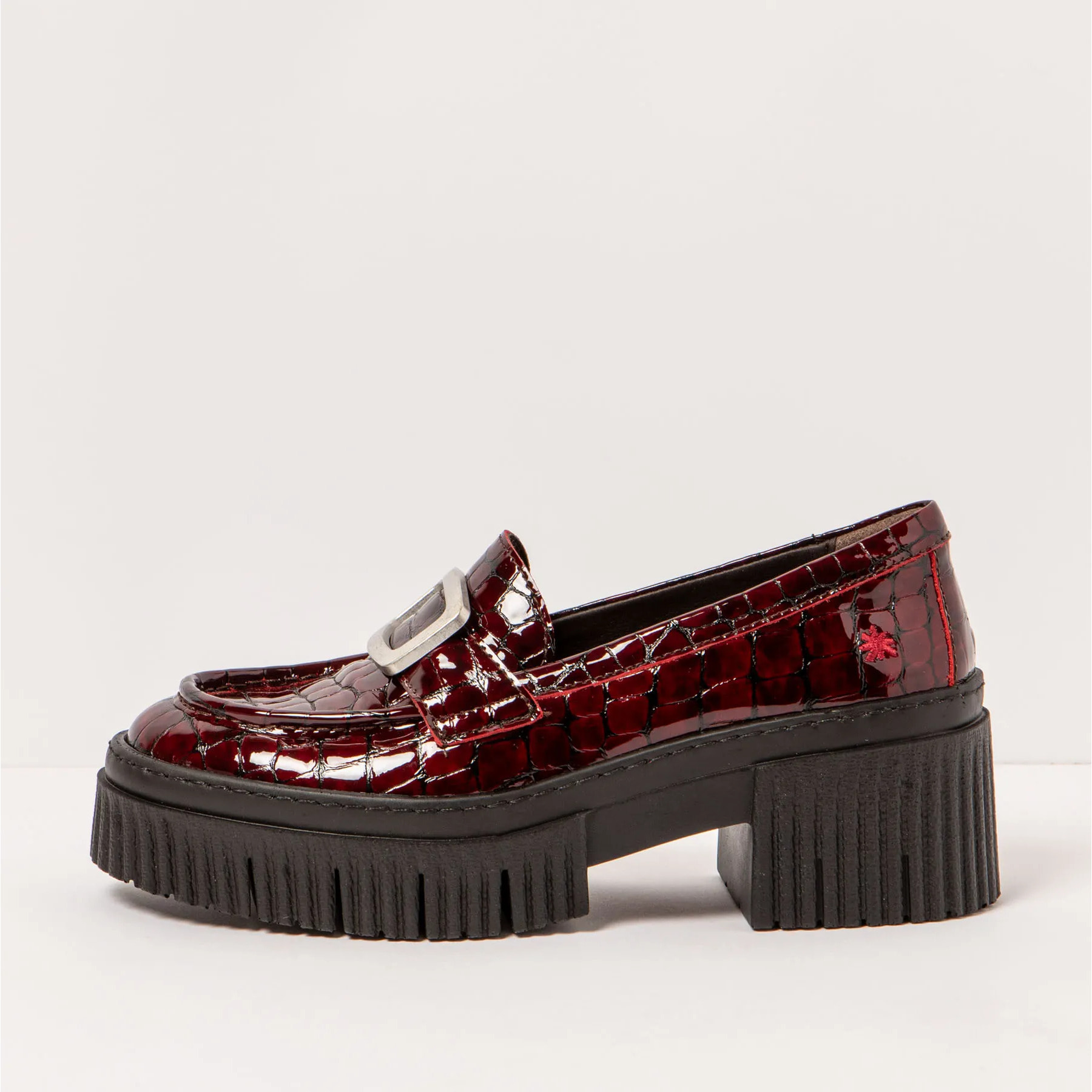 Zapatos con tacón 1372 HORASAN BURDEOS/YORK color Burdeos