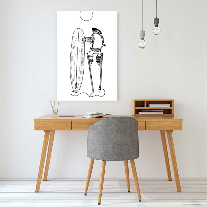 Tableau papy Landes Tableau alu Dibond