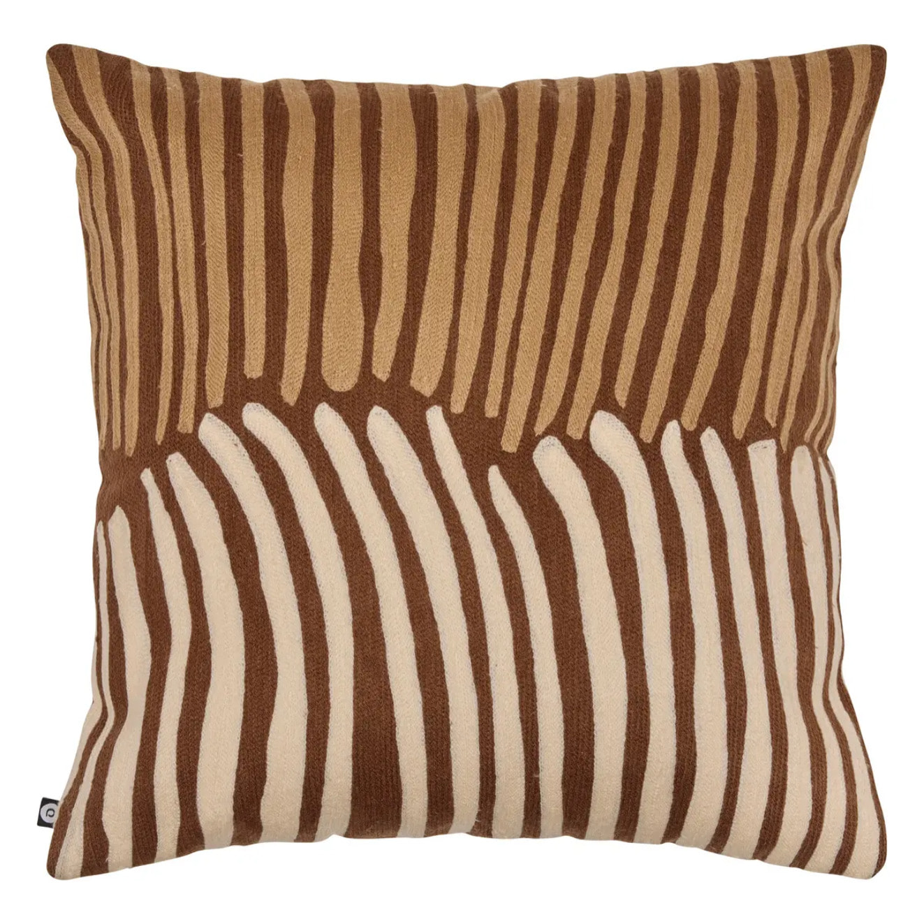 Coussin Hary marron 45x45cm