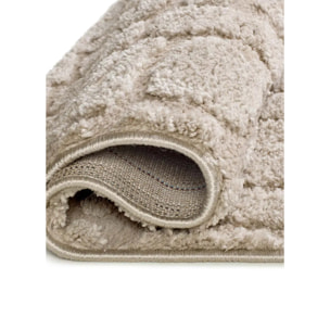 JUNO Alfombra geométrica con relieve piedra, varias medidas disponibles.
