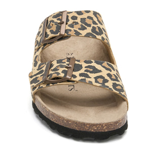 SANDALIA BABUNKERS MARRON