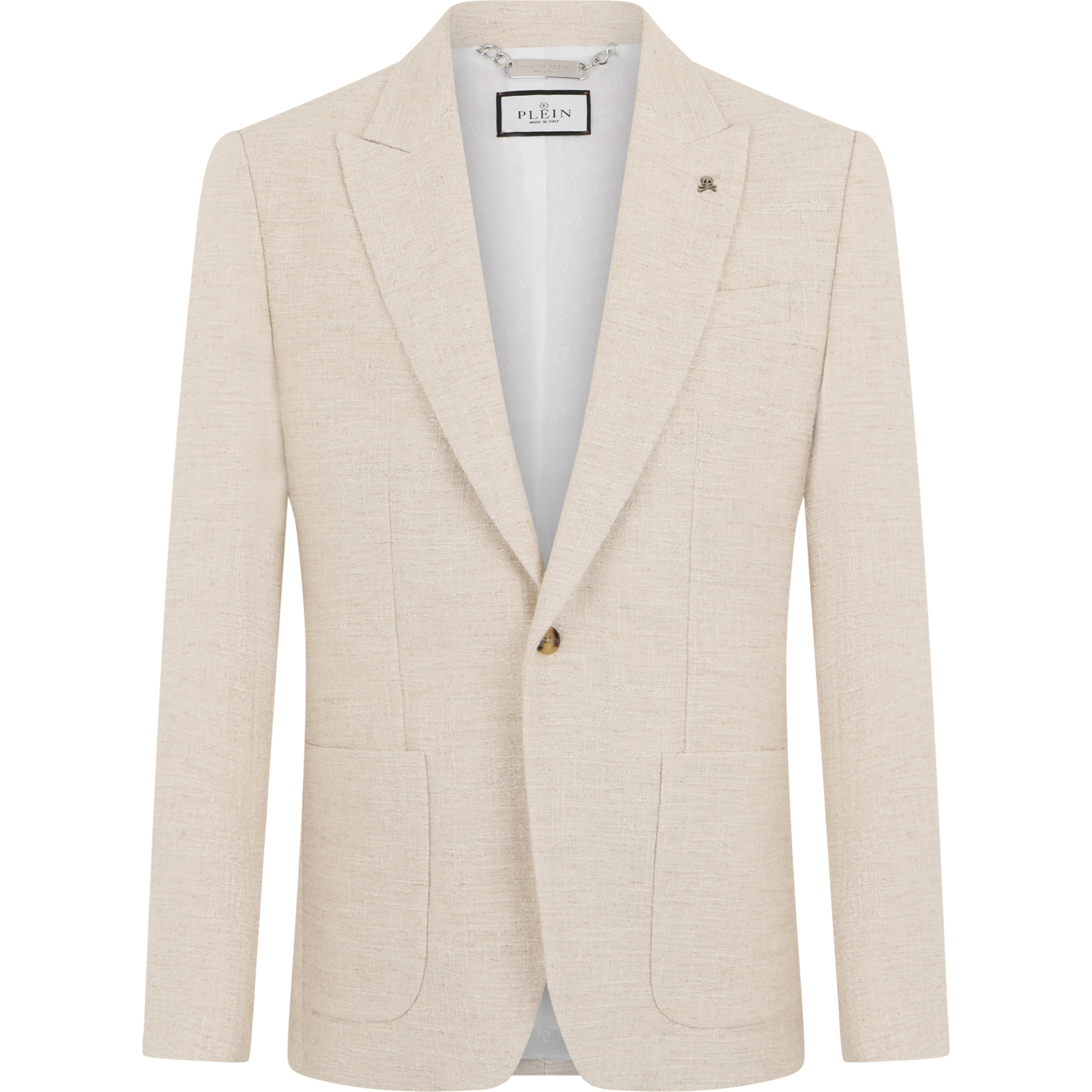 PHILIPP PLEIN Linen  Blazer Gigolo Fit