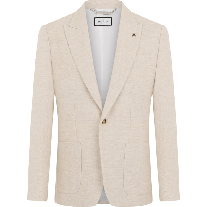PHILIPP PLEIN Linen  Blazer Gigolo Fit