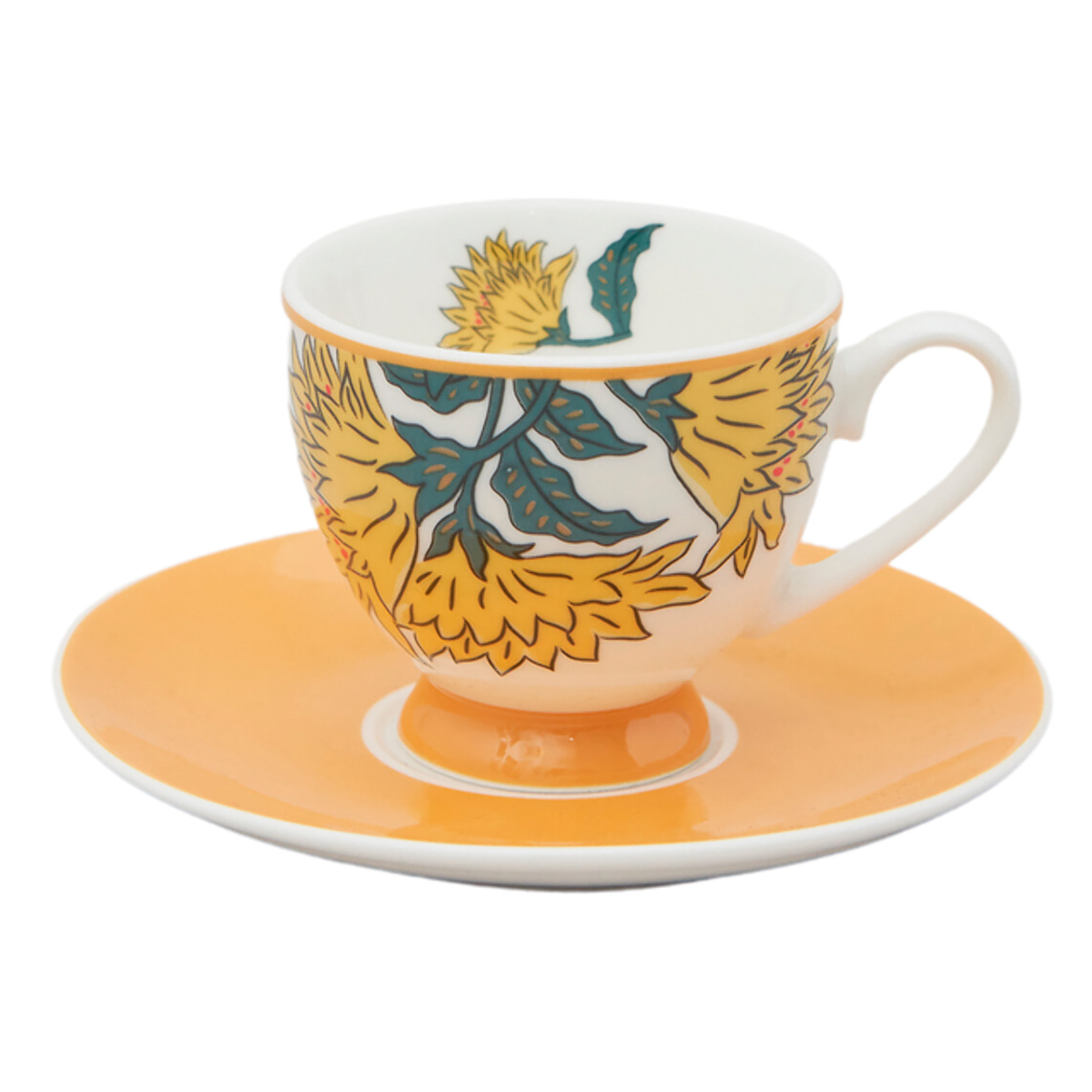 Set da caffè Alice da 6 pezzi in porcellana