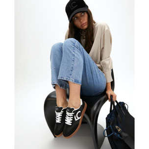 Scarpe in Nylon con Strass