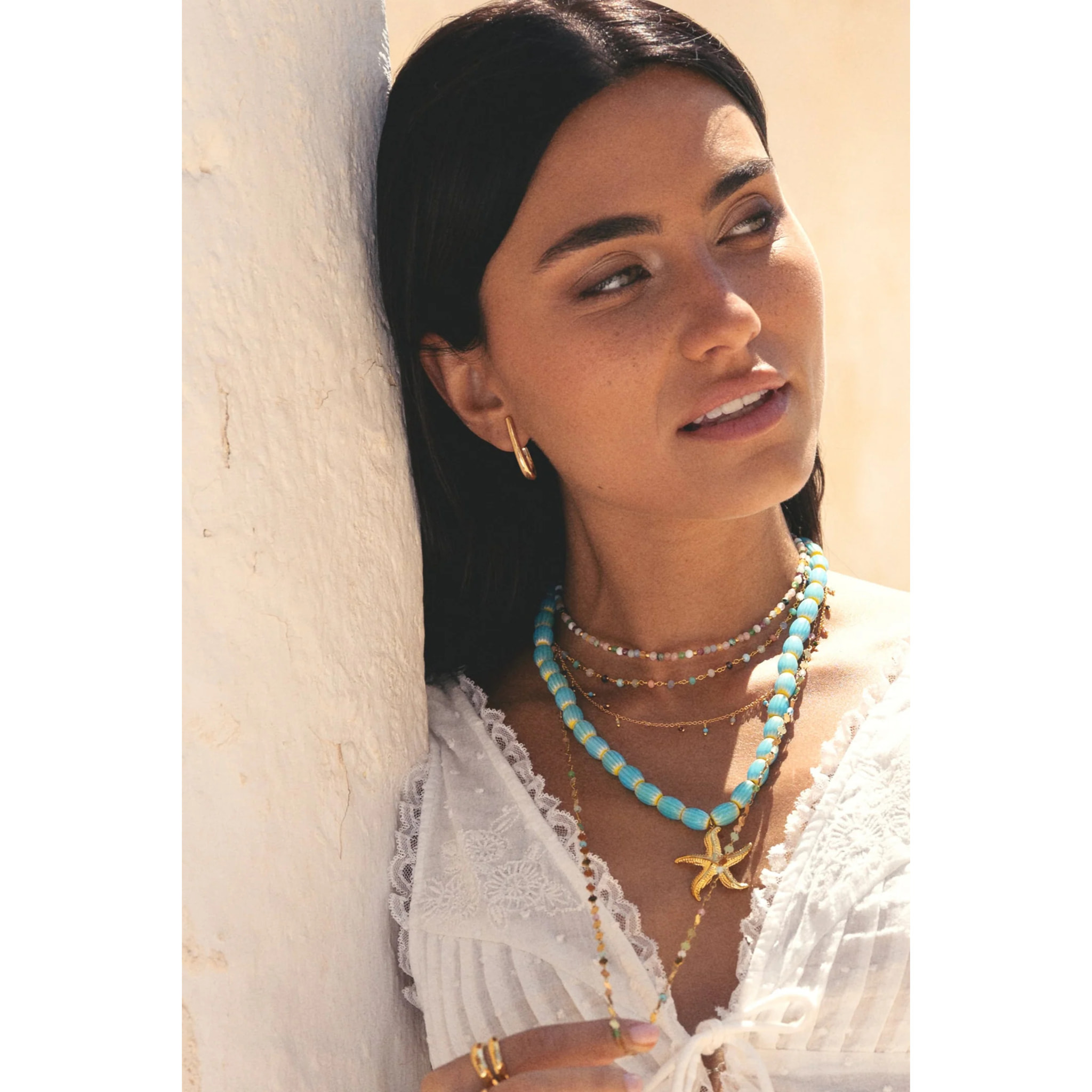 Pendientes Aro Aby Baño Oro