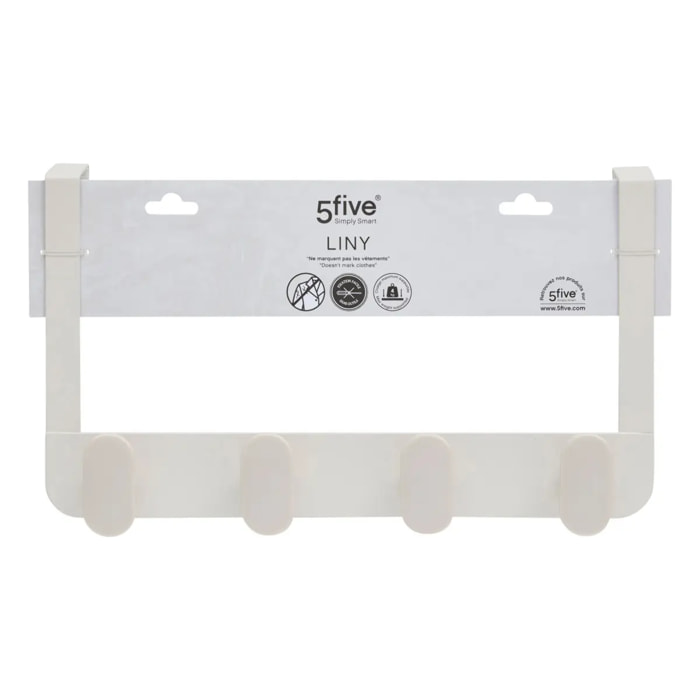 Patère Liny 4 accroches L35cm