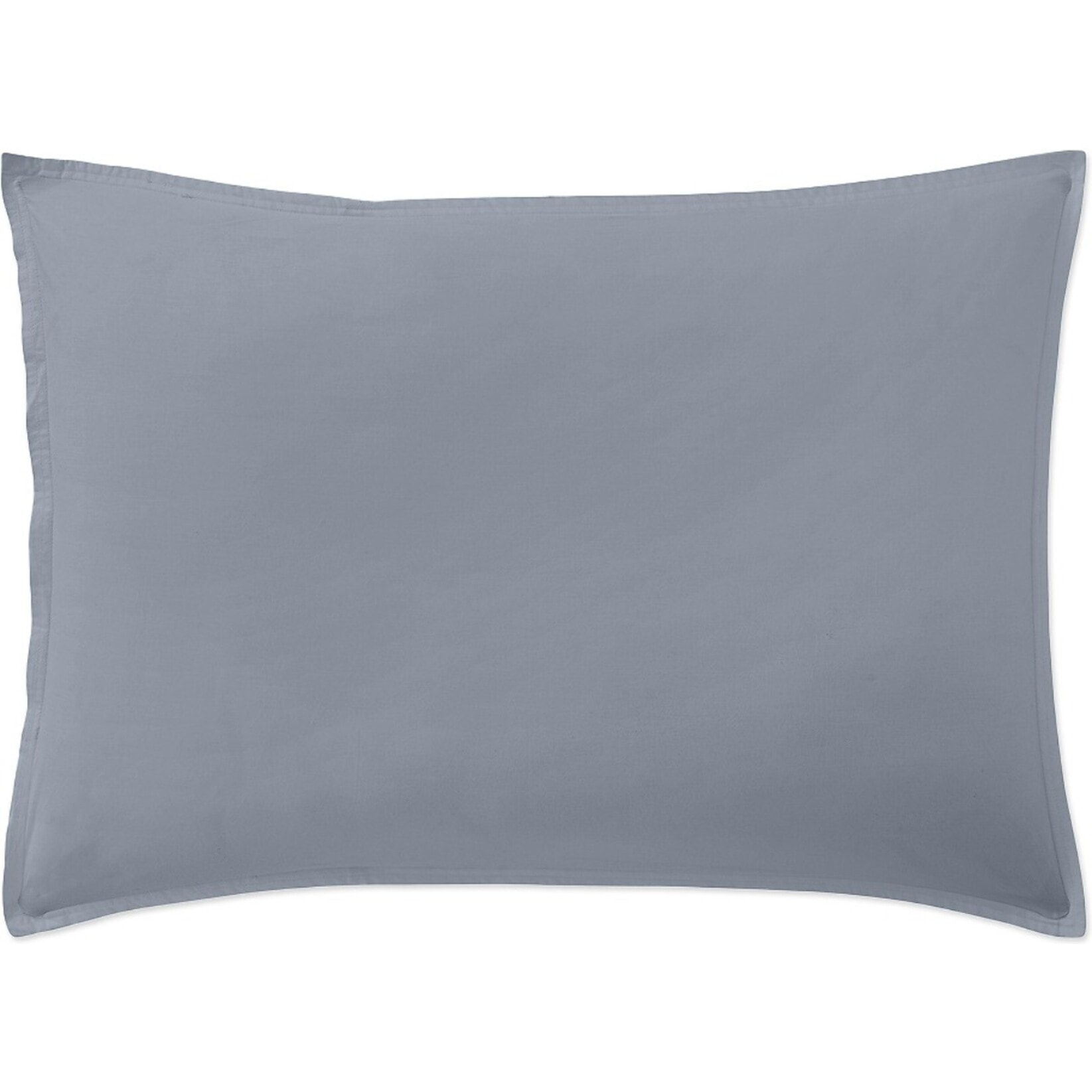 Paire de Taies d'oreiller percale de coton bleu forever