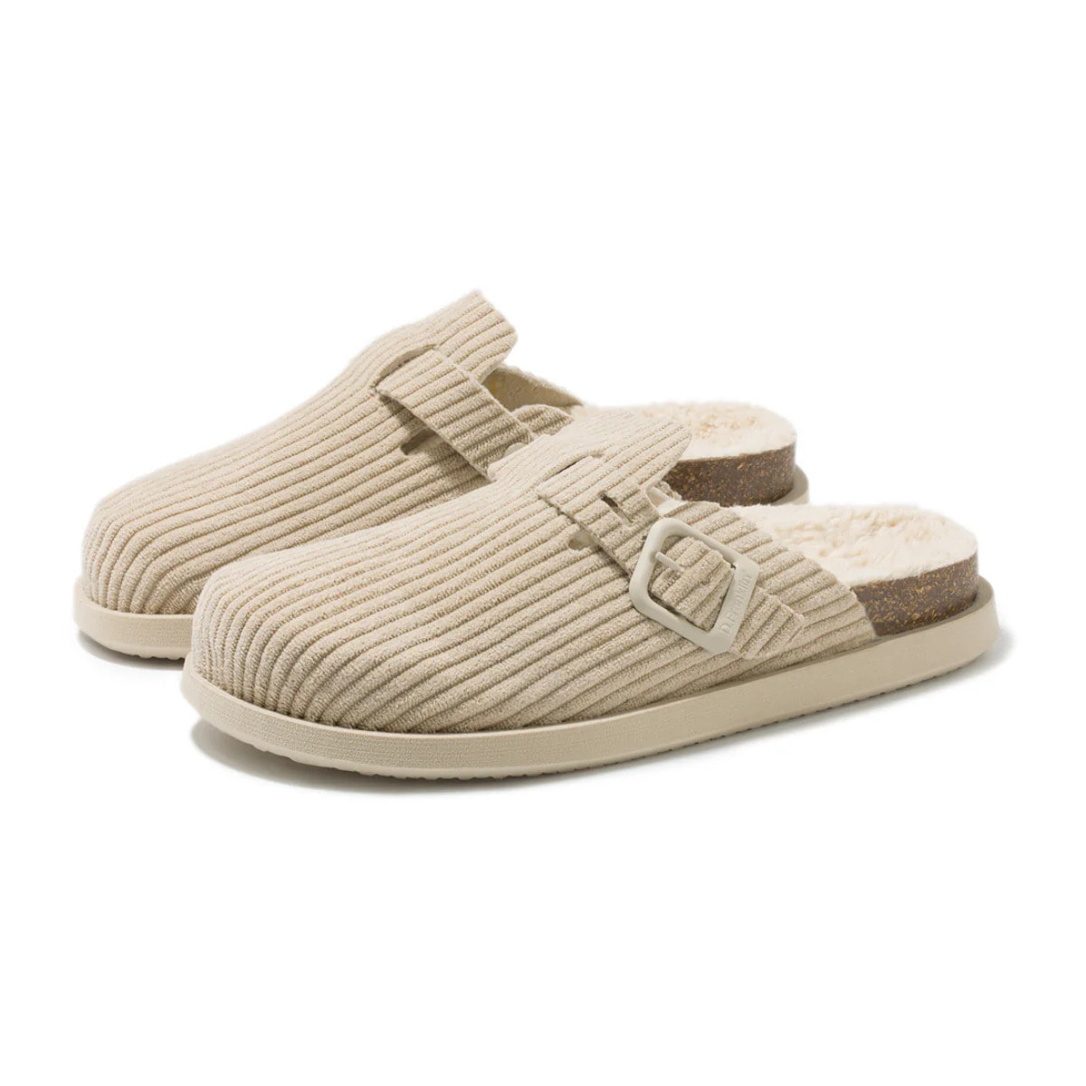 Zueco de mujer con forro de pana Vibe Clog Corduroy