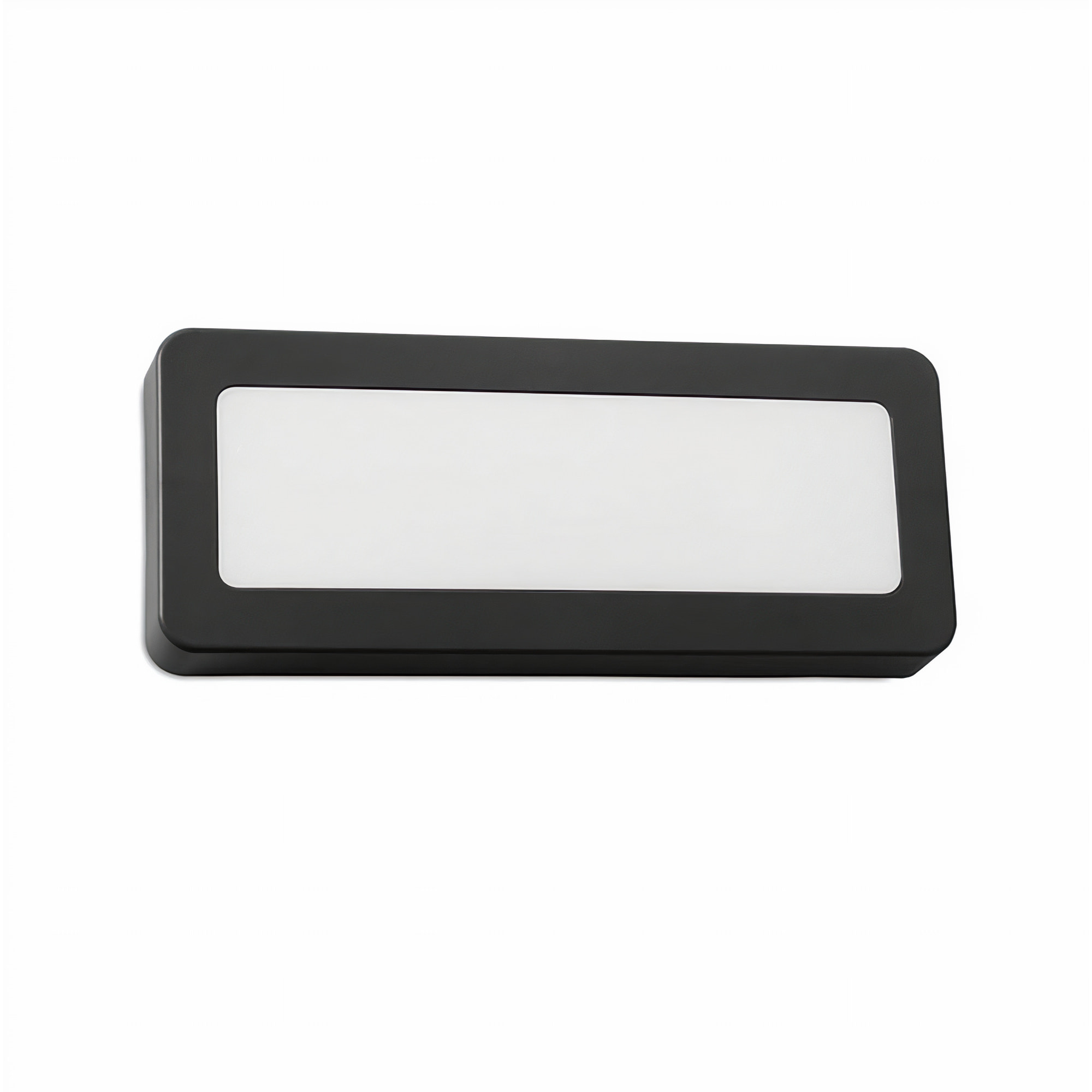 Forlight Aplique Ip65 Grove Diffuser Rectangular Led 3W 4000K Negro