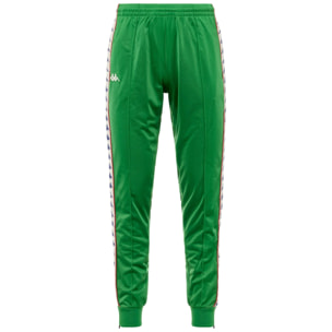 Pantaloni Kappa Uomo 222 Banda Rastoria Slim Verde