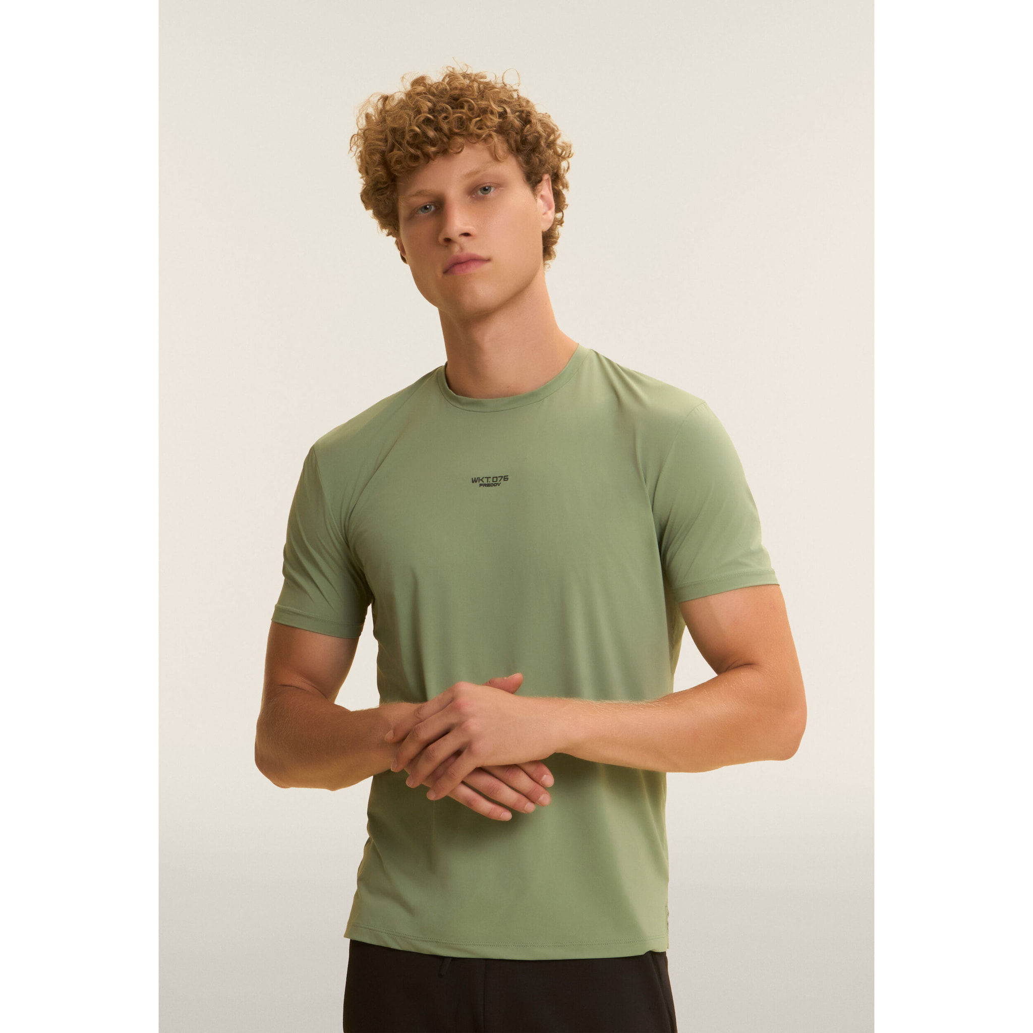 T-shirt in jersey traspirante quick dry