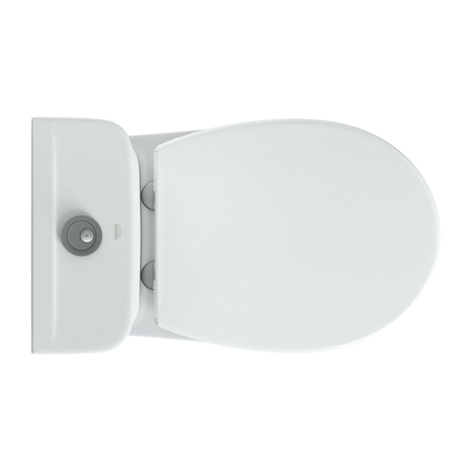 WC à poser avec réservoir et abattant softclose, sans bride, blanc alpin (longueur 70cm)