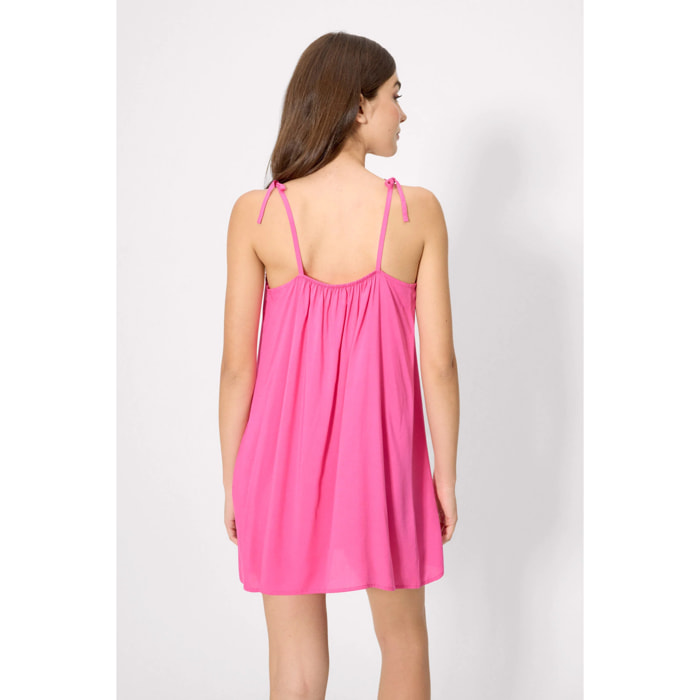 Vestito corto Rosa