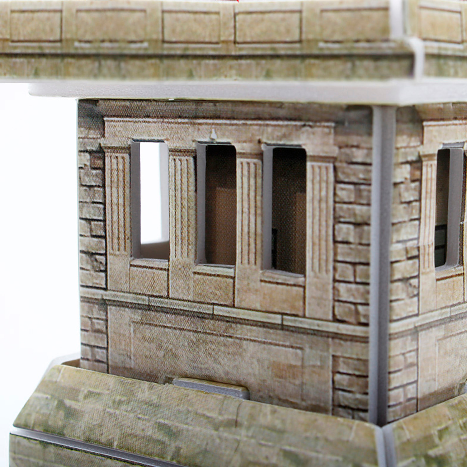 Puzzle 3D della Statua della Libertà a New York. Contiene 32 pezzi che puoi assemblare senza bisogno di attrezzi o colla. Raccomandato per bambini oltre 3 anni.