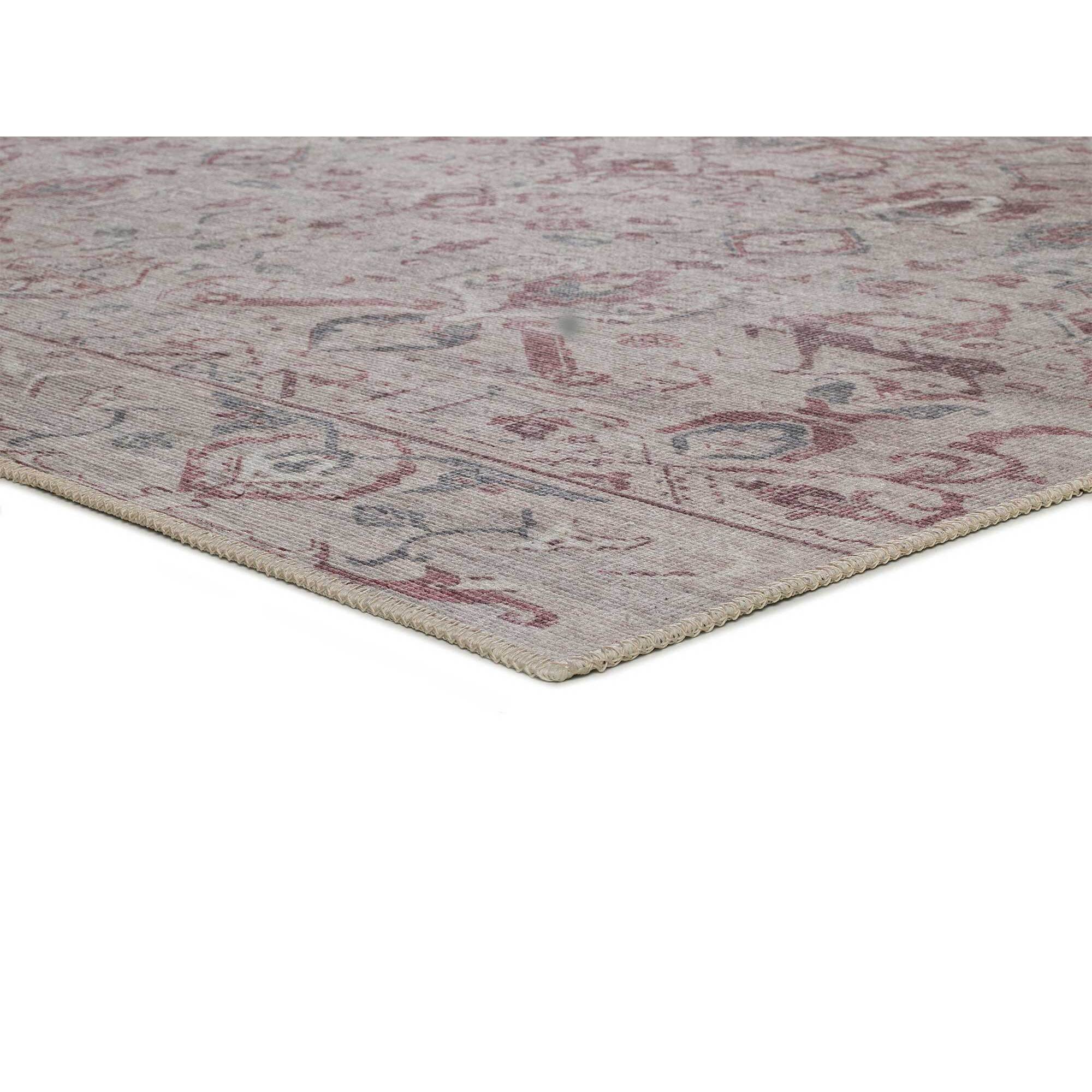 MANDALA Alfombra étnica en estilo vintage en tonos terra, varias medidas disponibles.