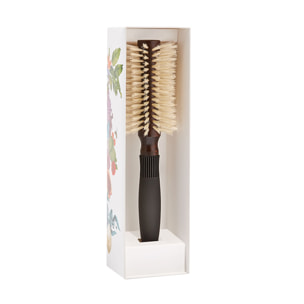 Brosse Pré-Incurvée Brushing 12 Rangs - Poils de Sangliers