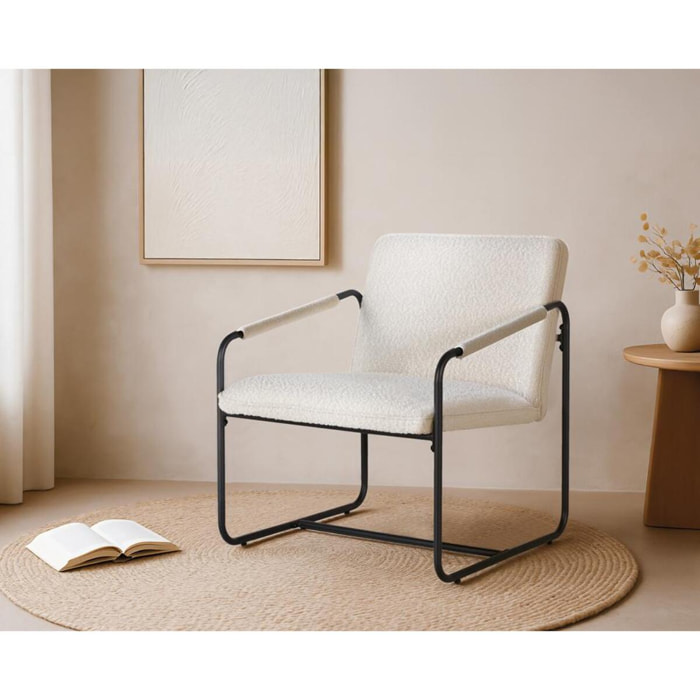 ENSEMBLE 2 FAUTEUILS - 76x64x74