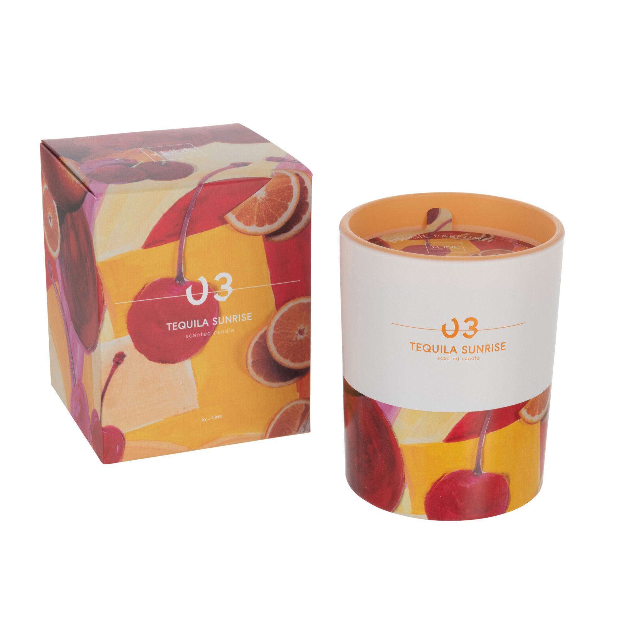 J-Line bougie Tequila Sunrise - large - 70H