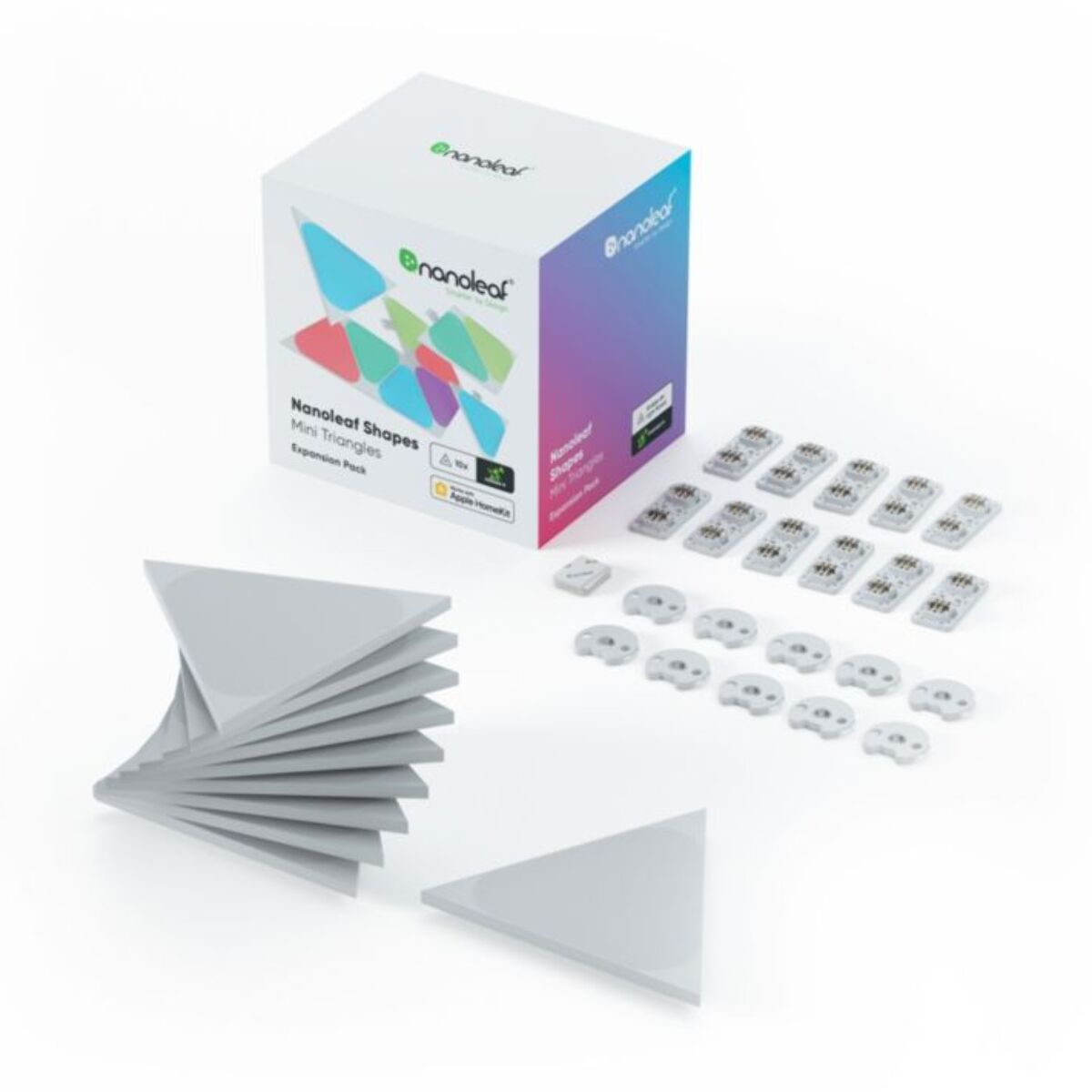 Panneaux lumineux NANOLEAF Shapes Triangles Mini Expansion-10PK