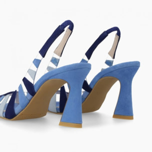 SANDALIAS AZULES HALENISA