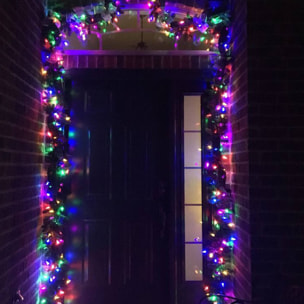 Luces de navidad led multicolor con temporizador
