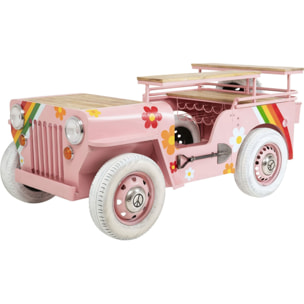 Bar Flower Power voiture rose Kare Design