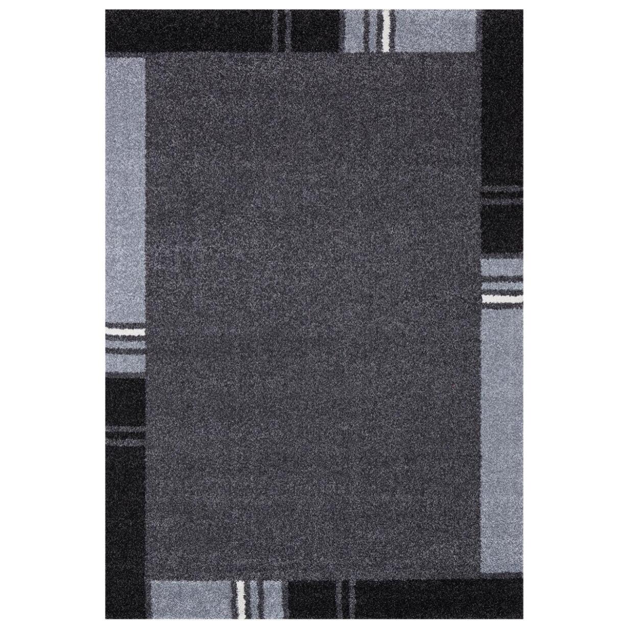 Tapis salon et chambre tissé motif simple BUKU