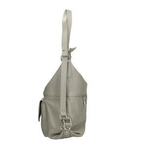 Chicca Borse Borsa a Spalla Grigio