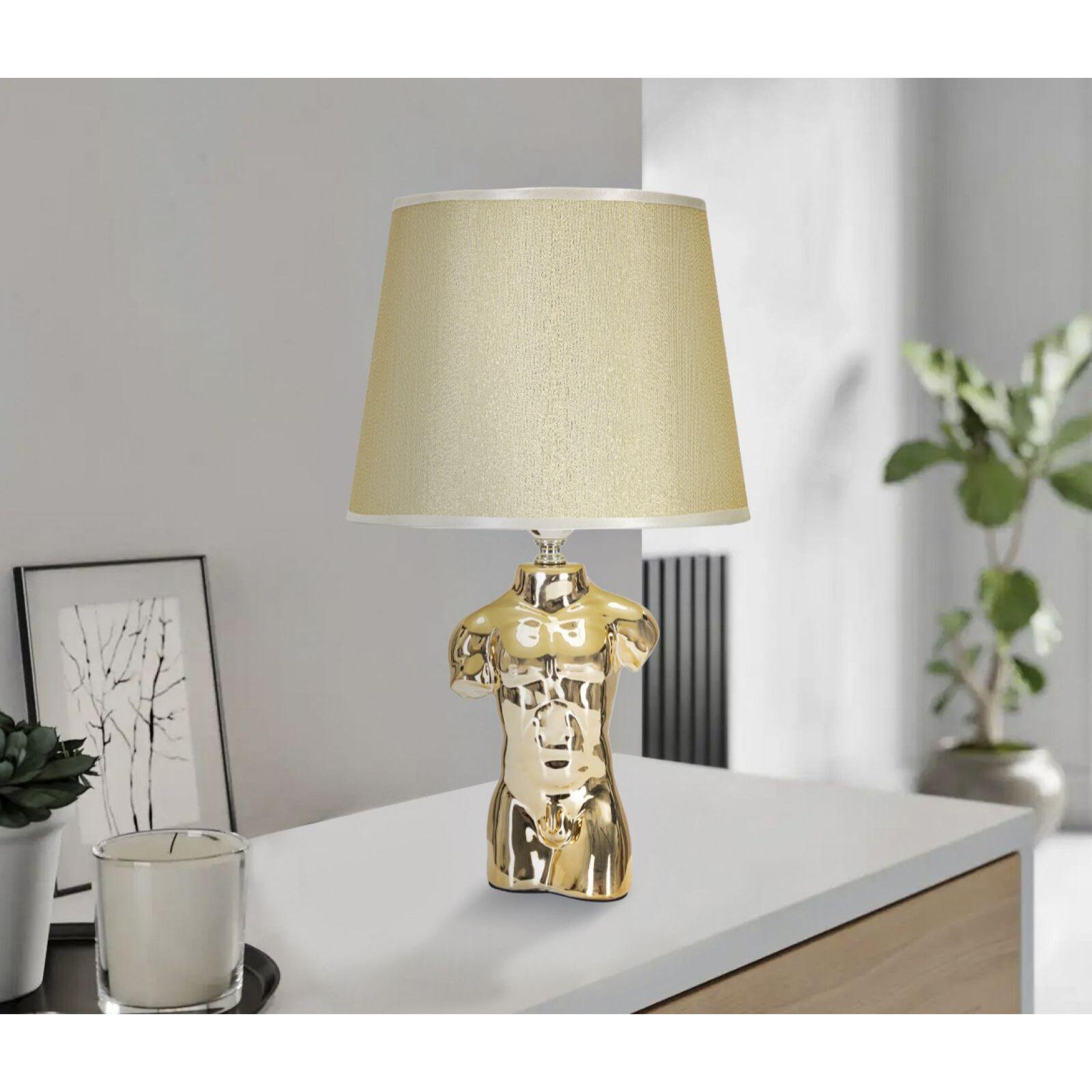 LAMPADA DA COMODINO GLAM MAN CM 25X42,5