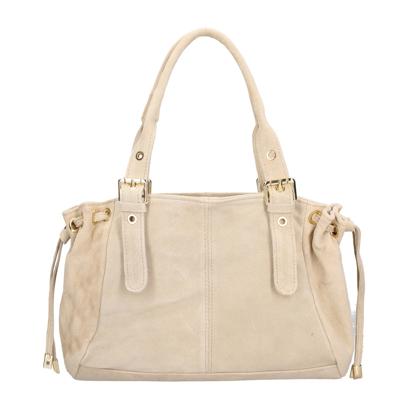 Borsa a mano da donna Made in Italy - Modello Lumena Lux - 100% pelle - 20.0 x 21.0 x 33.0 cm