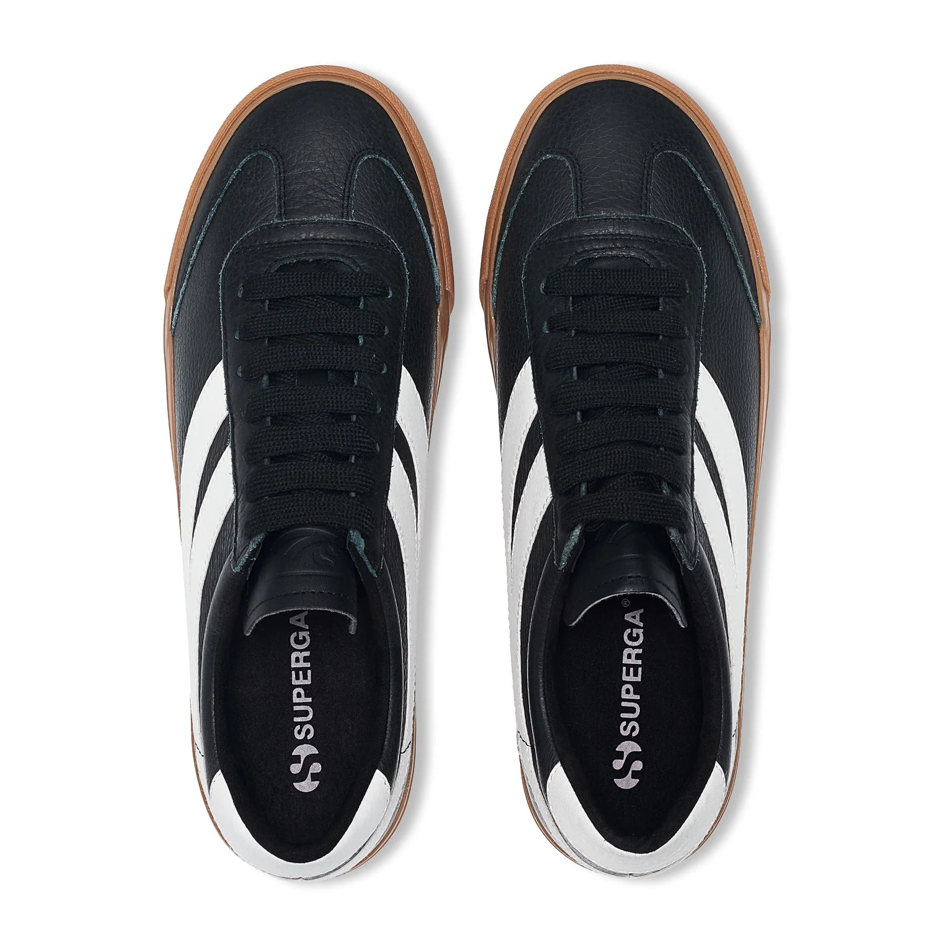 Le Superga Uomo Donna Nero 4834 Club S Swallow
