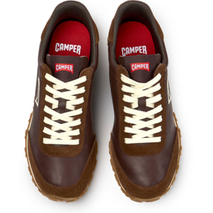 Zapatillas - CAMPER Drift Walk - Marron - Piel lisa