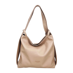 Bolso de hombro Cheval Firenze Ogma Rosa Empolvado