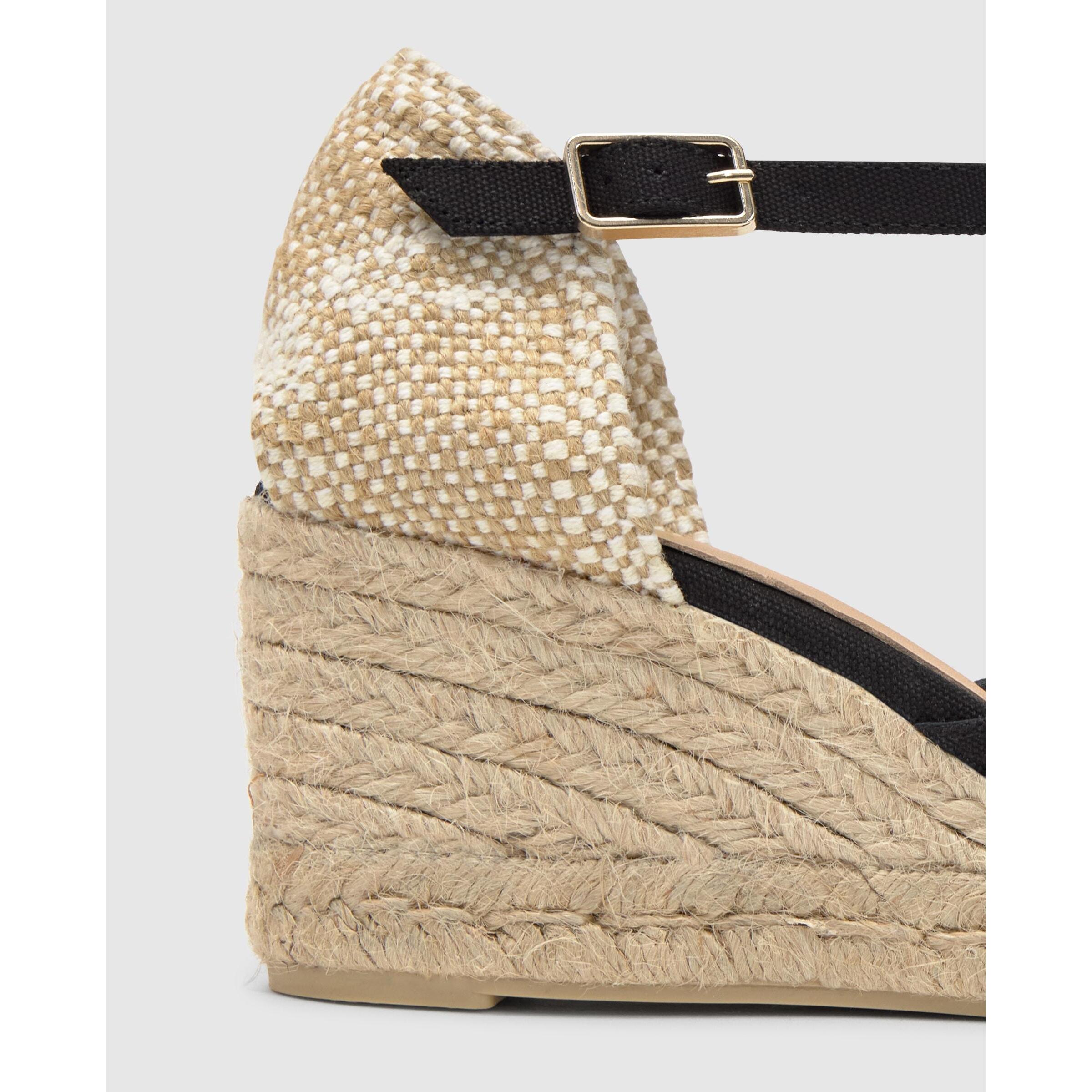 Alpargata cuña de yute 7cm