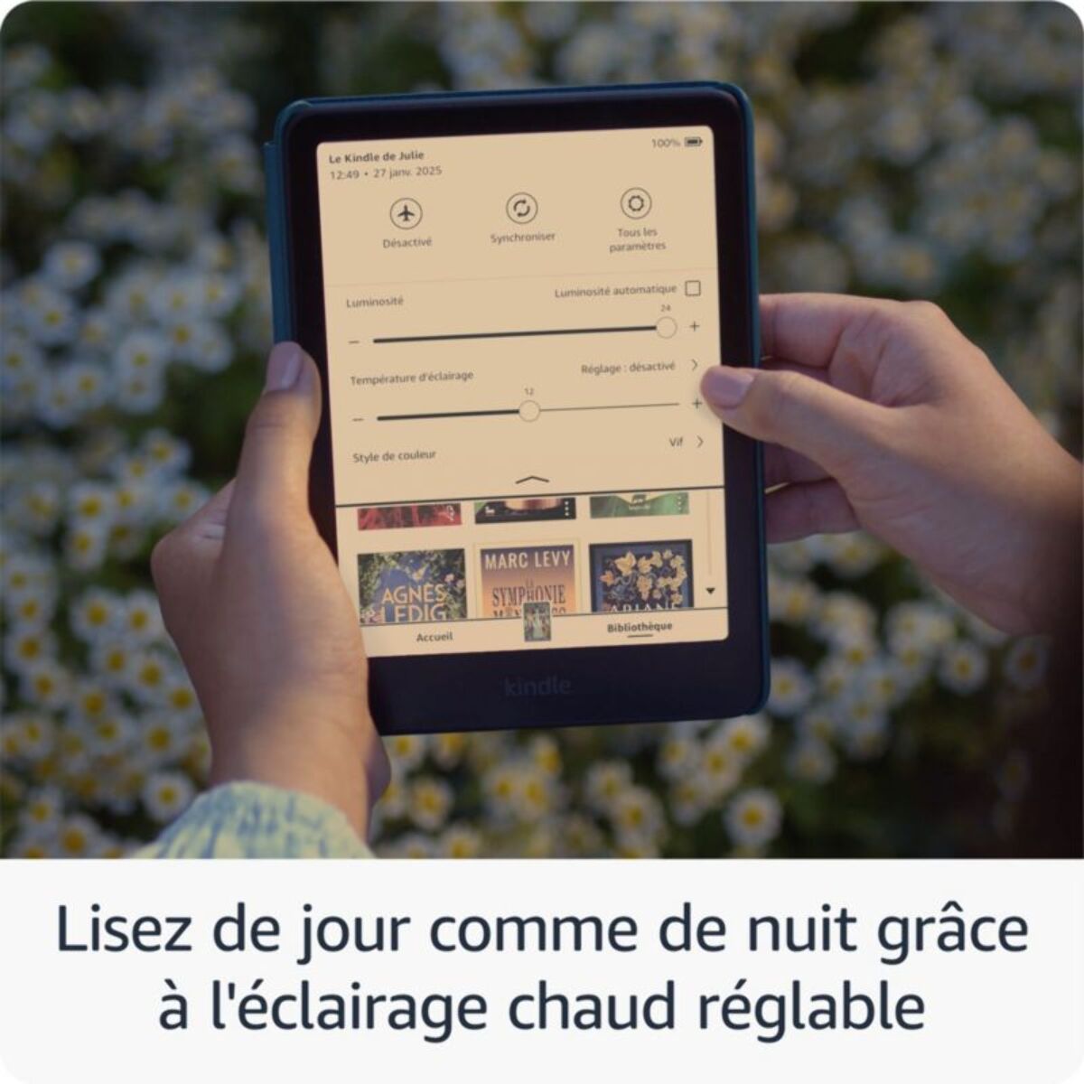 Liseuse eBook AMAZON Kindle Colorsoft - Noire 16Go