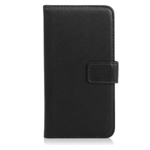 DAM Custodia a libro in ecopelle per iPhone X 7x2x14 cm. Colore nero